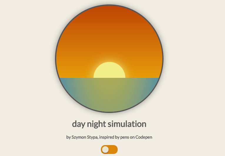 Day Night simulation